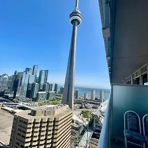 Two Br Two Ba Face To Cn Tower Step To Rogers Centre Hotel Toronto